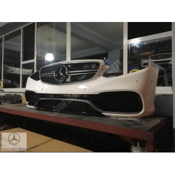 MERCEDES 212 KASA YENİ E 63 AMG KOMPLE DOLU BEYAZ TAMPON SETİ